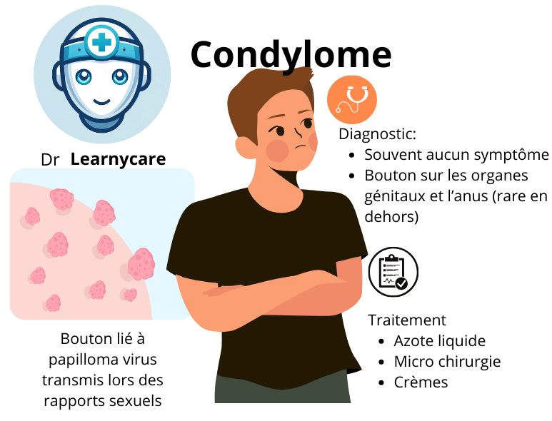 Condylome infographie Dr Learnycare