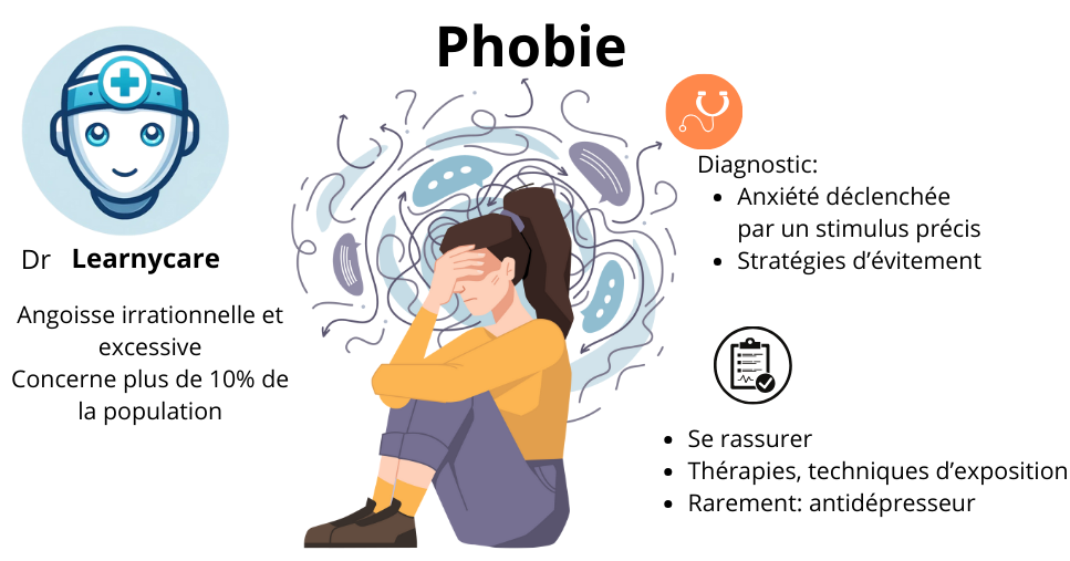 Phobie infographie Dr Learnycare