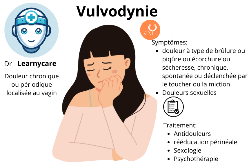 Vulvodynie infographie