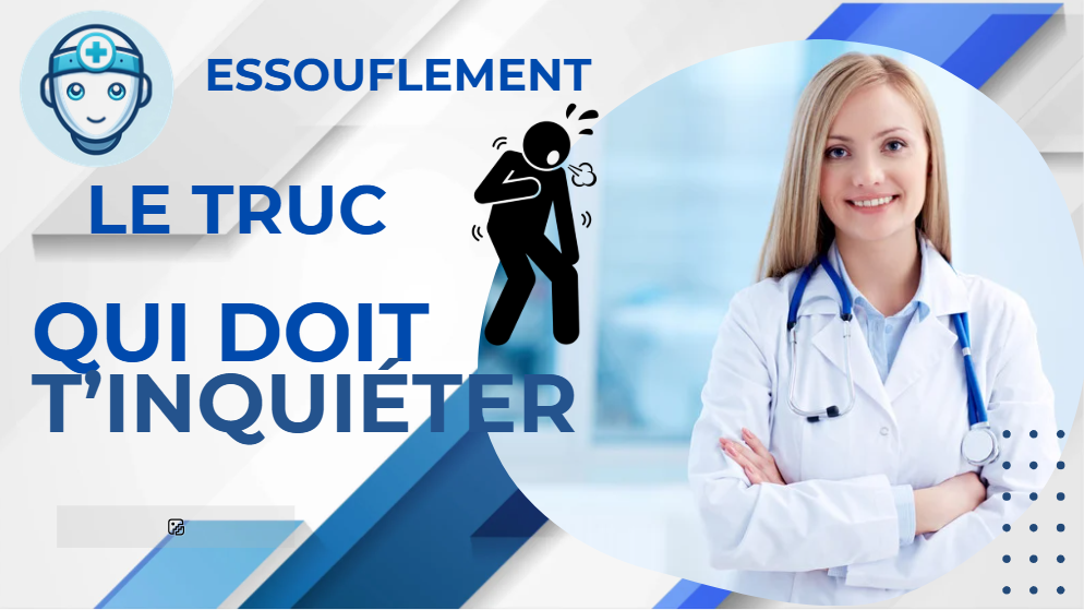 Essoufflement : causes, maladies possibles et quand s’inquiéter